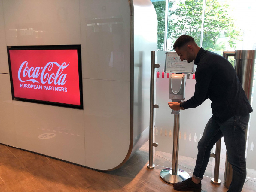 Coca-Cola European Partners protecting their employees during COVID-19