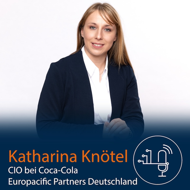 Im Voice Podcast berichtet Katharina Knötel zum Thema Digitale Transformation bei Coca-Cola