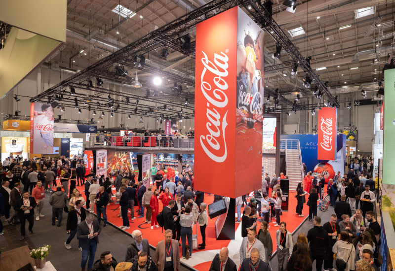 Coca-Cola Messestand auf der Internorga 2024