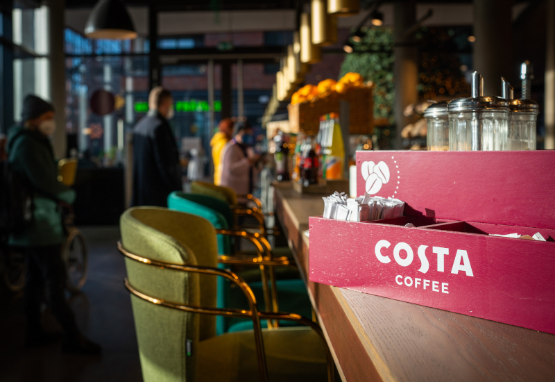 Costa Café von innen 