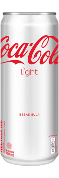 Coke light kaleng 330ml