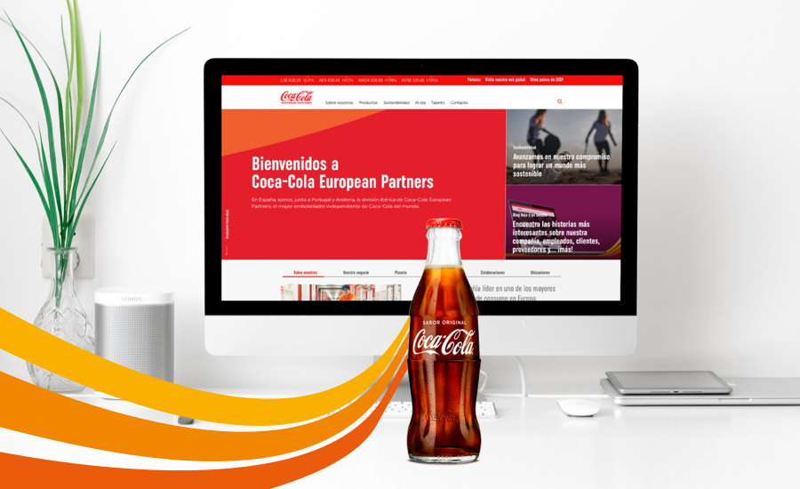 ABRIMOS LAS PUERTAS DE NUESTRO NUEVO "HOGAR VIRTUAL" Coca-Cola European Partners