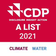 Climate AND Water A List stamp 2021