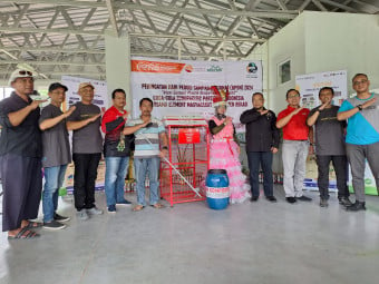 1 Peringatan HPSN 2024 CCEP Indonesia di Kabupaten Bekasi bersama bank sampah binaan perusahaan v4