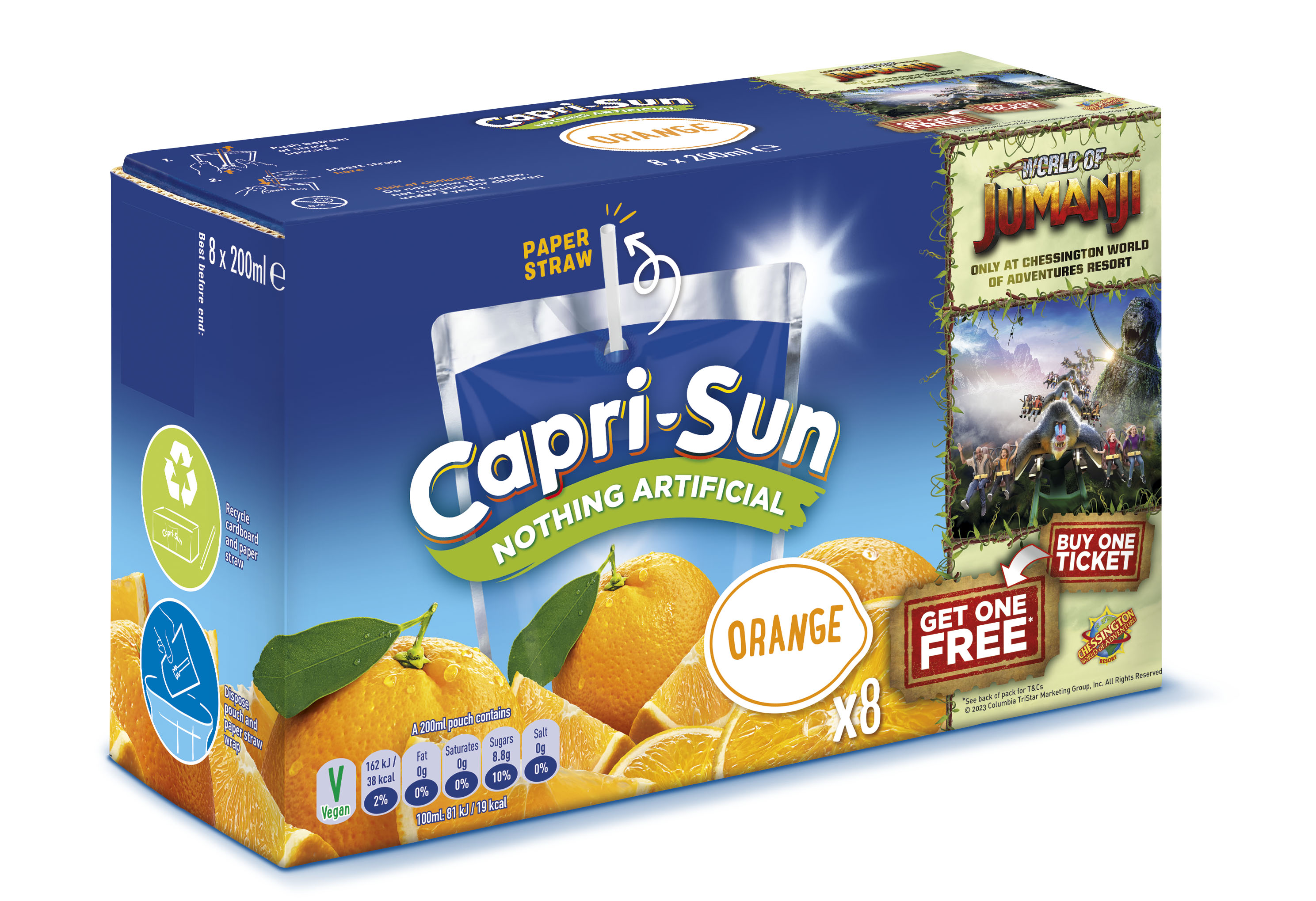 Capri-Sun Tropical 8 x 200ml, British Online