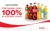 12102021 Actus 100 de plastique recycle pour toutes les bouteilles petits formats vendues en France Coca Cola continue de reduire son empreinte carbone v2
